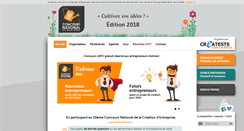 Desktop Screenshot of leconcoursdelacreation.fr